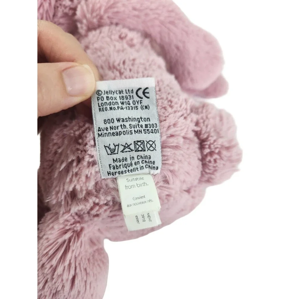 Jellycat Medium Bashful Tulip Pink Bunny Plush 12